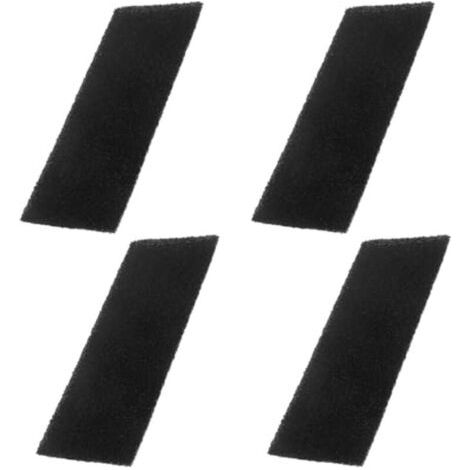 Filtres à charbon actif pour composteurs de déchets de cuisine - Lot de 4 - Filtre anti-odeurs pour conteneurs à déchets et poubelles à biodéchets