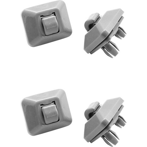 Adatto per 2 installazioni di clip parasole, clip di fissaggio parasole lato interno, applicabile a A1 A3 A4 A5 Q3 Q5 8U0857562