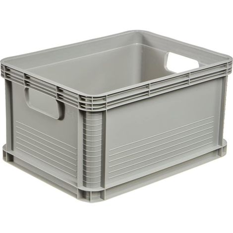 KEEEPER Transportbox Robert Lichtgrau 20 Ltr 40x30x22cm, Tragkraft bis 30 Kg (1/5)