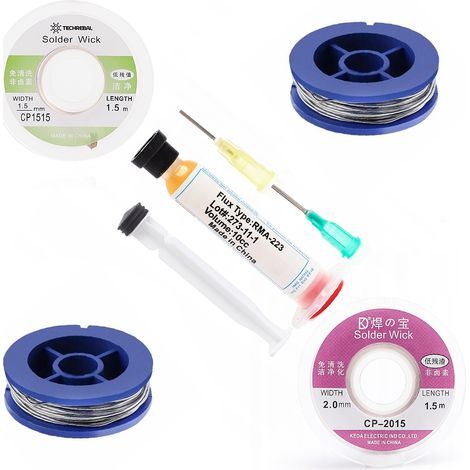Kit de fundente RMA-223 (+ Aguja + Émbolo)