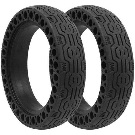 Pneu tubeless Alogy x2 8,3'' pour trottinette Xiaomi Mijia M365 Noir 02 (1/5)