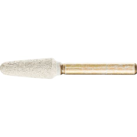PFERD TOOLS Poliflex Schleifstift Rundkegelform Ø 10x25 mm Schaft-Ø 6 mm Bindung TX A80 10 Stk