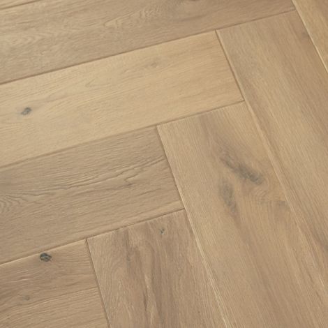 Parquet Massif Chêne Bâton Rompu - Ambassadeur- Invisible- Verni- larg. 9 cm
