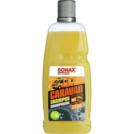 Shampooing - Caravane et camping-car - Concentré - Avec cire - Sonax Caravan - 1L