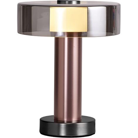 Mantra Lámpara de Sobremesa GIN 27,7cm de alto GU10 negro/oro rosa-negro/oro-negro (1/3)