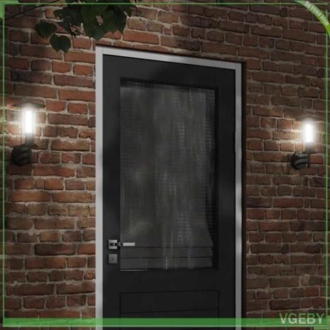 4006246 Applique murale d'extérieur noir acier inoxydable (1/5)