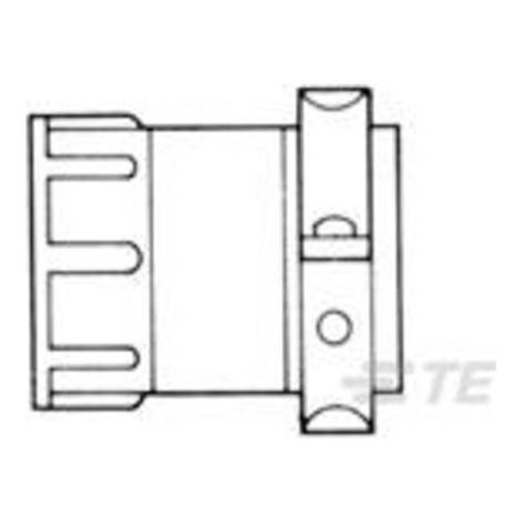 Circular Plastic Connectors 1-206322-1 TE Connectivity Contenuto: 1 pz.