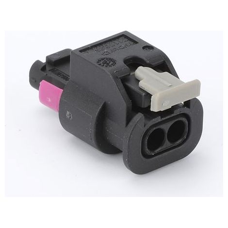 2-poliger Kfz-Harnstoff-Quecksilber-Sensor-Kraftstoffeinspritzdüsenstecker 1-1703498-1, wasserdichter Einsatz 1-1718643-1 (1/4)