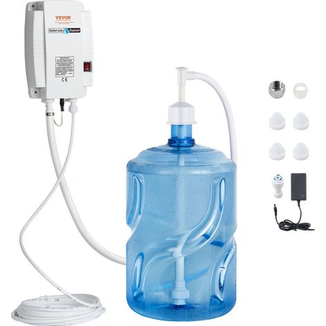 Distributeur d'Eau Électrique 3,78L/min Pompe de Distribution Eau 40PSI Pompe Distributrice d'Eau à 1 Tube Système Pompe à Eau Grande Capacité pour Machines à Espresso Bouteilles, sans Seau (1/5)