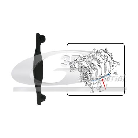 3RG 36800 BRAZO CORREDOR COLECTOR ADMISION