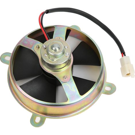 12-V-6-Zoll-Reversibler-Elektrolüfter für 150-cm³- und 200-cm³-ATVs, Buggys und Offroad-Motorräder, Hochleistungskühler (1/5)