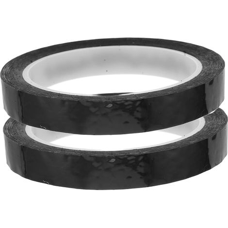 Lot de 2 autocollants adhésifs noirs pour éclairage LED, protection des yeux et matériau PTFE, (1/5)