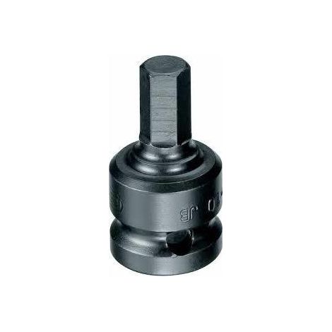 Llave de vaso action action-schlagstecknuss hexagonal 10 mm