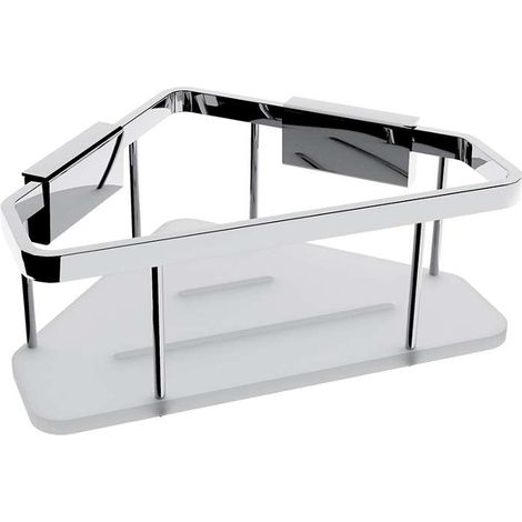 Nimco Kibo - Ablage, Länge 23 cm, Plexiglas/Chrom Ki 14003-B-26
