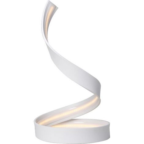 Lámpara de Mesa Led 11w 2700k Espiral Blanca