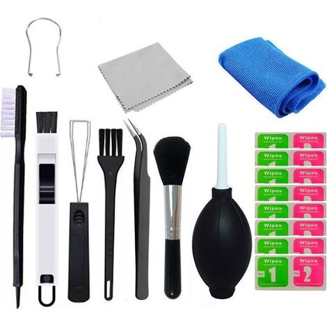 Kit de nettoyage pour ordinateur, appareil photo, clavier mécanique, tablette, ordinateur portable (soufflette) (1/4)