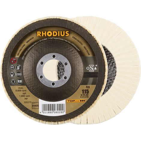Disque de polissage en feutre, feutre de polissage, 115 x 22,23 mm