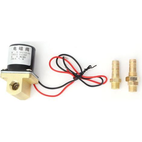 Électrovanne de machine à souder 0 0,8 mpa pour eau gaz Aron CO2 G1/8'' (AC36V) (1/5)