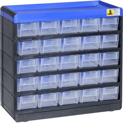 Allit 464620 Kleinteilmagazin VarioPlus Pro 29/50 (B x H x T) 300 x 285 x 135 mm Schwarz, Blau 1 S (1/2)