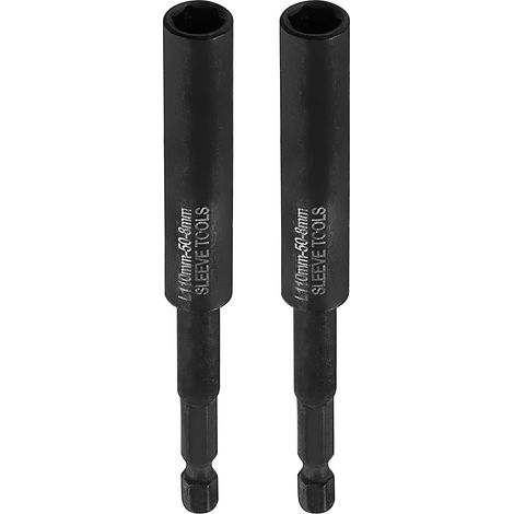 2pcs Douille Profonde 8mm Métrique Acier CR-V Pour Boulons (1/5)