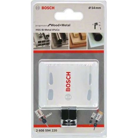 Scies trépans BiM Progressor Cobalt BOSCH Professional/Taille:Ø 114mm - 4 1/