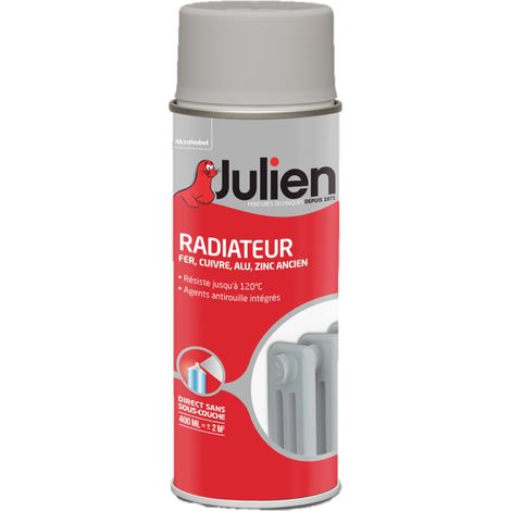 Lackierte Heizkörperfarbe Satin Gri Bet400ml - Julien