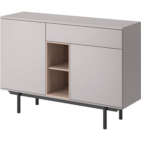 Buffet INOX gris 125 x 89 cm (1/2)