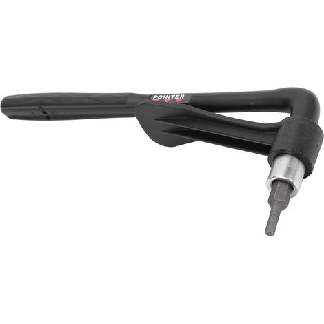 Clé dynamométrique pour vélo avec embouts hexagonaux H3, H4, H5, H6, H8 et embout Torx T25 haute précision, couple de torsion de 3 à 10 Nm, pour VTT et vélo de route. (1/5)