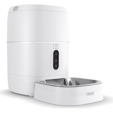 Distributeur automatique de nourriture Princess Smart 6 L avec application mobile et message vocal