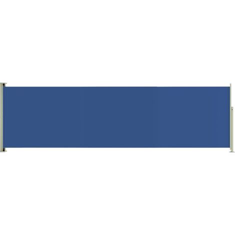 Tenda da sole laterale retrattile/schermo privacy per patio giardino terrazza balcone 180 x 600 cm blu 020007342
