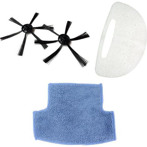 Ersatzverbrauchsmaterialien für die Staubsauger WAP W90, W95, W96 und ROBO: Seitenbürsten, Filter und Reinigungstücher. (1/4)
