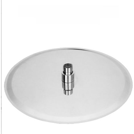 1 Tête de douche, Inox, Rotation 360°, G 1/2, Carrée ou Ronde, Salle de bain (1/5)