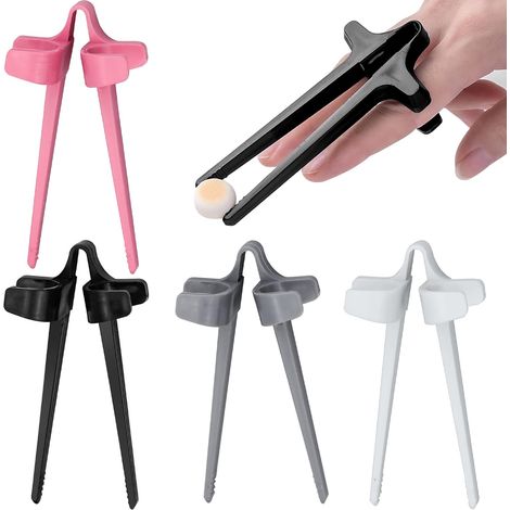 NALOOKAMIC Lot de 4 baguettes mains libres Gamer Finger Lazy Artefact No Dirty Hands Food Clip (1/5)