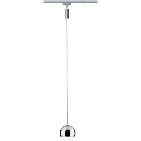 Luminaire sur rail haute tension Paulmann Capsule II URail LED intégrée 6 W LED chrome (mat), chrome (1/4)