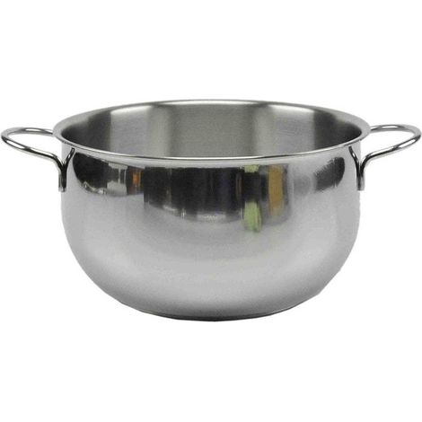 Inoxriv Pentola Inox 2 Manici 18cm River