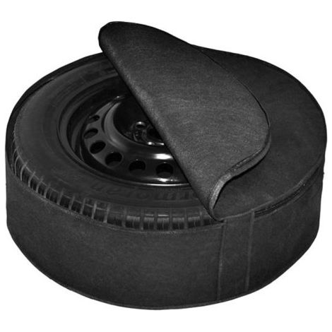 Housse pour roue de secours, pneu, roue de secours temporaire
