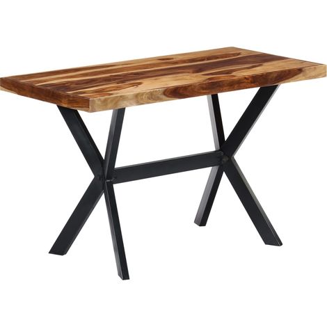 Esstisch 120x60x75 cm Massivholz Akazie