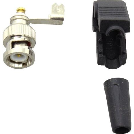 Conector BNC RG59 macho tornillo