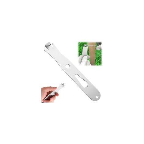 Outil de torsion de fil de clôture, torsion de fil de clôture, W/i/re tension/o/ner, fixation de câble T/ensionner, F/ence W/ire Twist, W/ire Fence T/ools, fil barb/e clôture/e to/ol, crochet de (1/5)