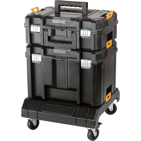 DeWalt DWST1-71229 TSTAK Carro con ruedas + DWST1-71195 TSTAK VI + DWST1-70703 TSTAK II Maleta (1/5)