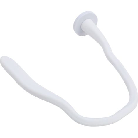 Barrière magnétique flexible pour porte de lave-linge à chargement frontal, maintenant la porte ouverte et assurant une bonne ventilation (blanc). (1/5)