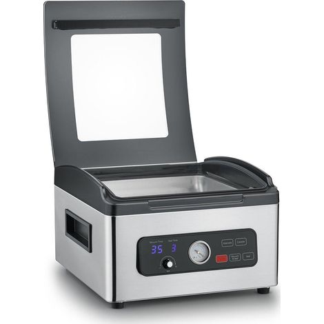 Caso VacuChef 700 Vakuumiergerät silber leistungsstark