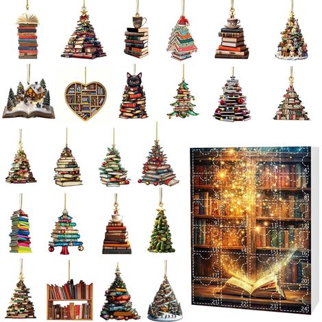 Calendrier De Lavent En Acrylique - Ornement Accroche Panda - Décoration De Noël Réutilisable Pour Maison Bureau - 1 Pièce (1/5)