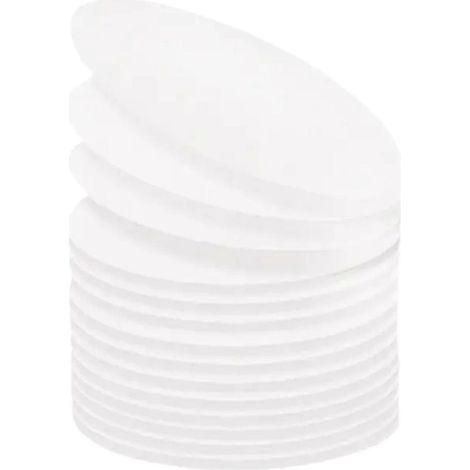Feuilles de papier sulfurisé pour presse à hamburgers, papier cuisson antiadhésif multi-usages, papier huilé pour la cuisine, les banquets, les cadeaux et la maison, moule à pain-Diameter12cm