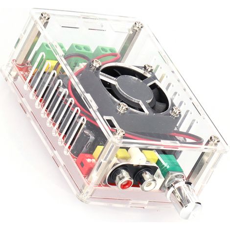 XH-A101 TDA7498 Hochleistungs-Digitalverstärkerplatine mit Gehäuse (1/5)