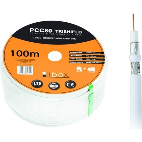 Libox Cavo LIBOX Sat Trishield NS50/100m PCC80 (1/3)