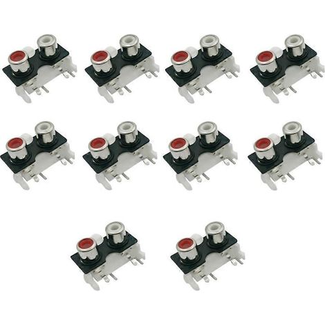 10 prises RCA pour Pioneer CDJ 2000 CDJ-2000 DJM-900 NEXUS (1/5)