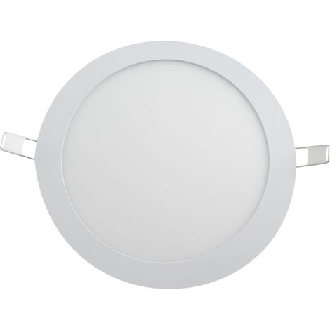 Downlight LED Empotrable Circular Blanco 22 cm  Foco LED 20 W Luz Neutra (1/5)