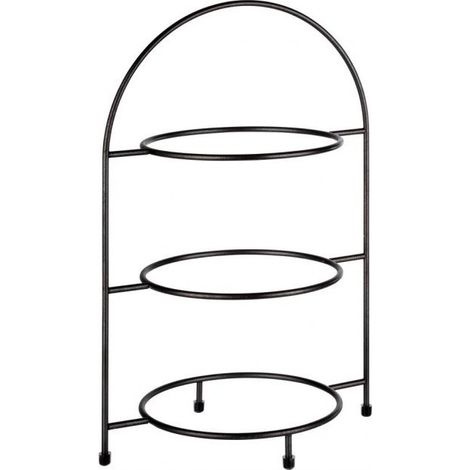 Présentoir 3 assiettes (L)290 x (H)430 x (P)195 mm