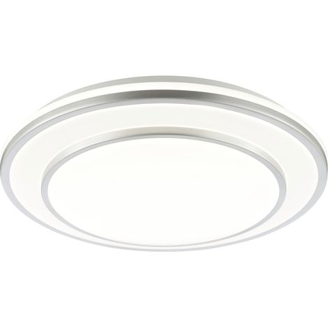 Brilliant LED Deckenleuchte Luciano Ø 39 x 7,8 cm warmweiß-kaltweiß weiß